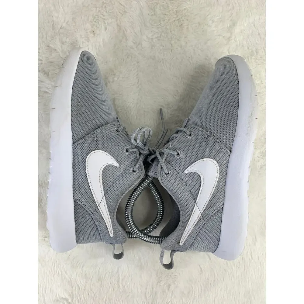 Nike Youth Roshe One Running Shoes Wolf Gray/White Size 2Y